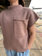 Load image into Gallery viewer, Bobbie Cropped Sweater Vest
