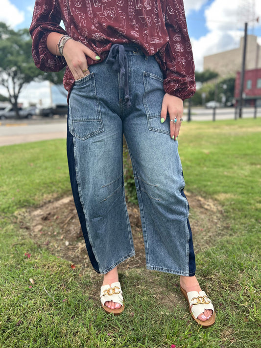 Sanders Barrel Jeans