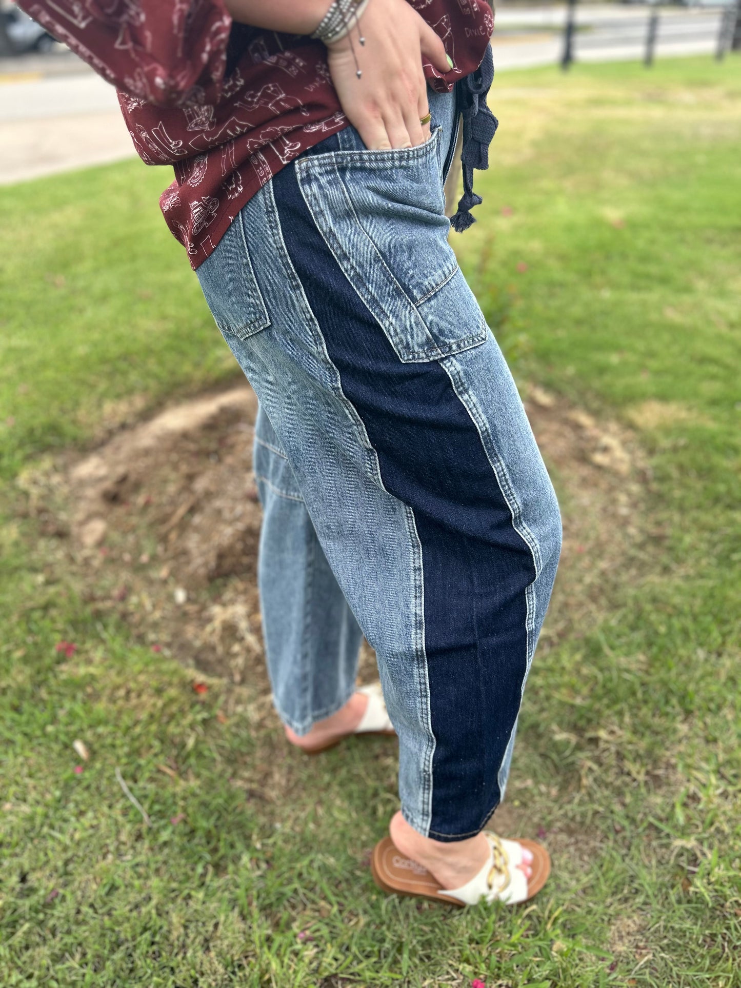 Sanders Barrel Jeans