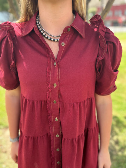 Vernon Linen Dress