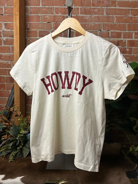 Collegiate Howdy Tee