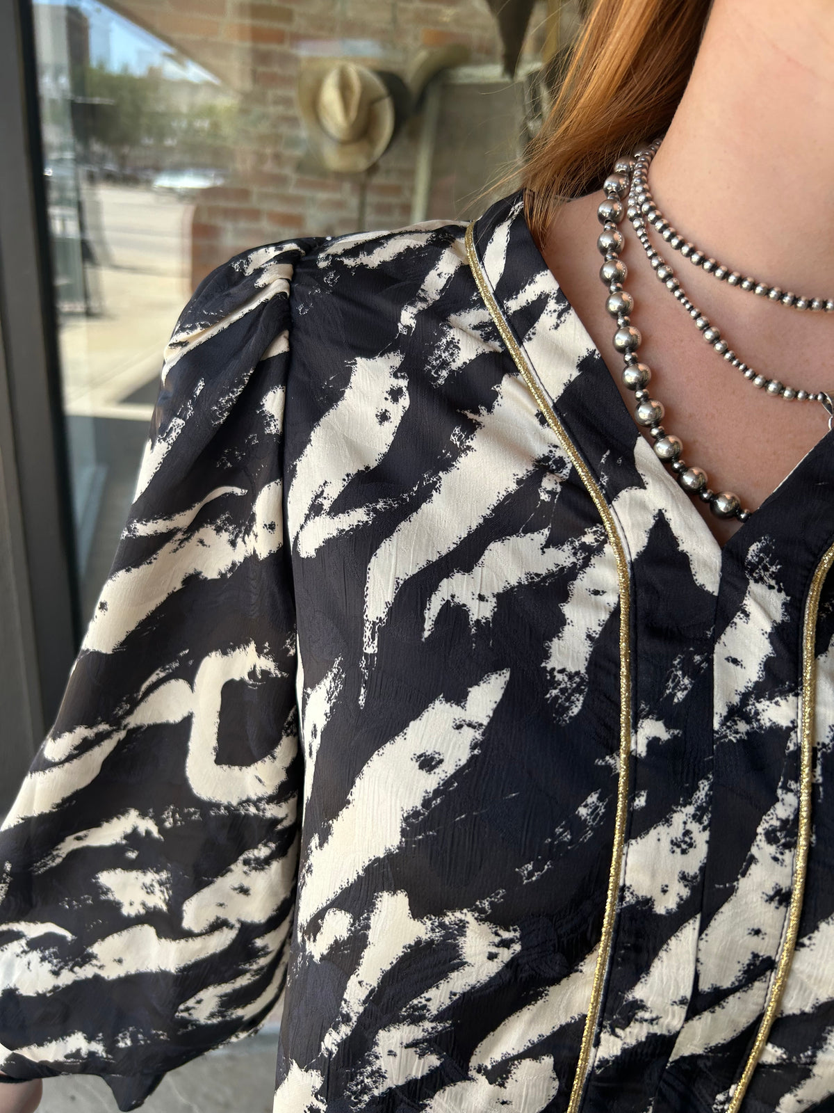 Zebra Top