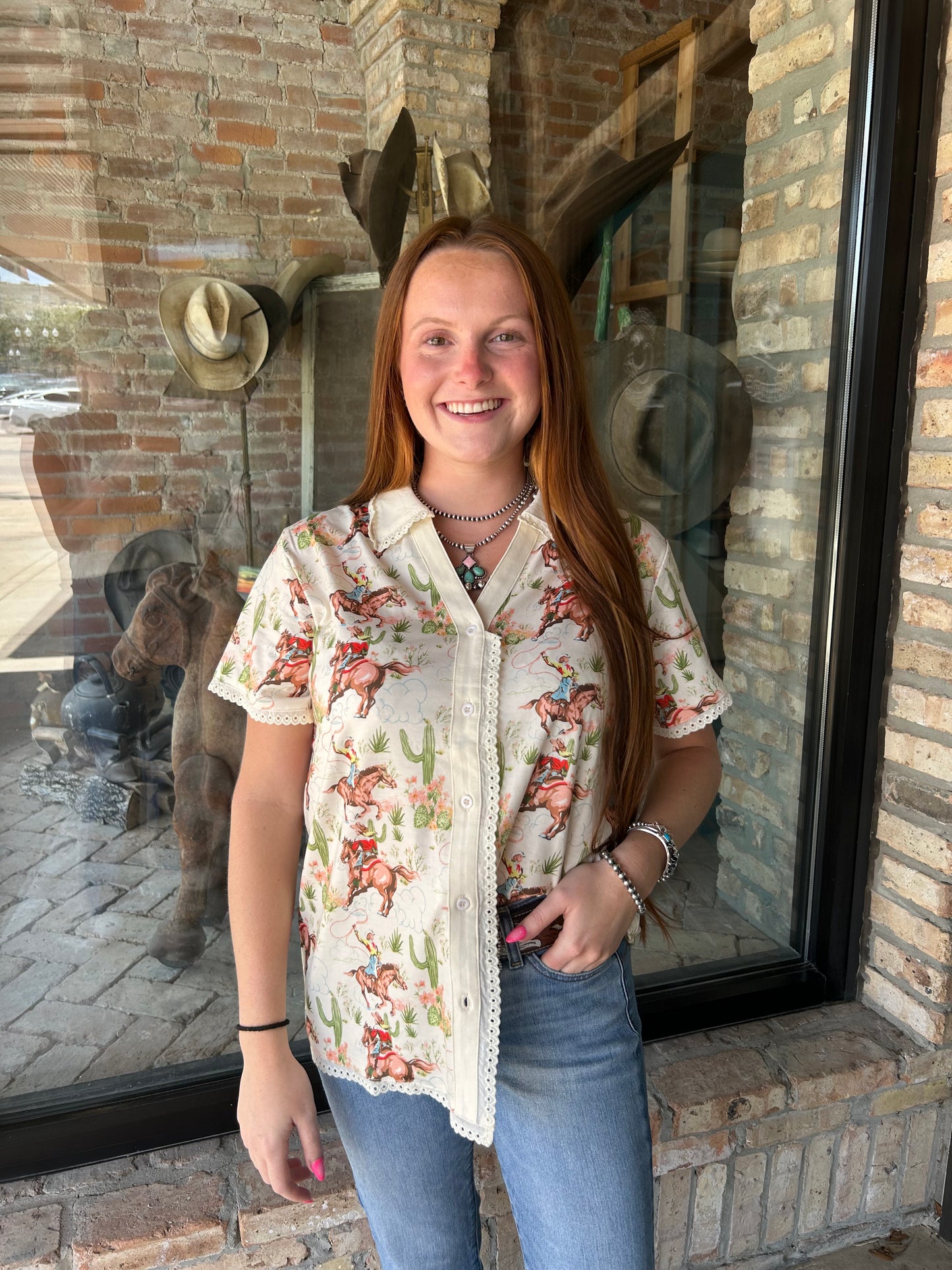 Minneola Shirt - Cactus Cowgir