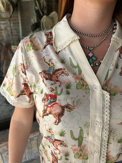 Minneola Shirt - Cactus Cowgir
