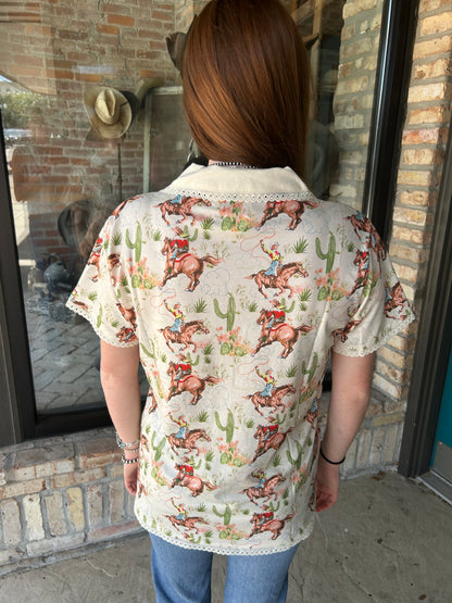 Minneola Shirt - Cactus Cowgir