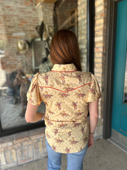 Sabine Shirt - Prarie Gold