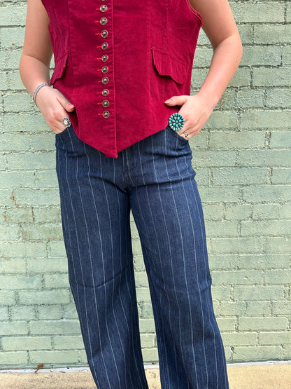Pless Stripe Jeans