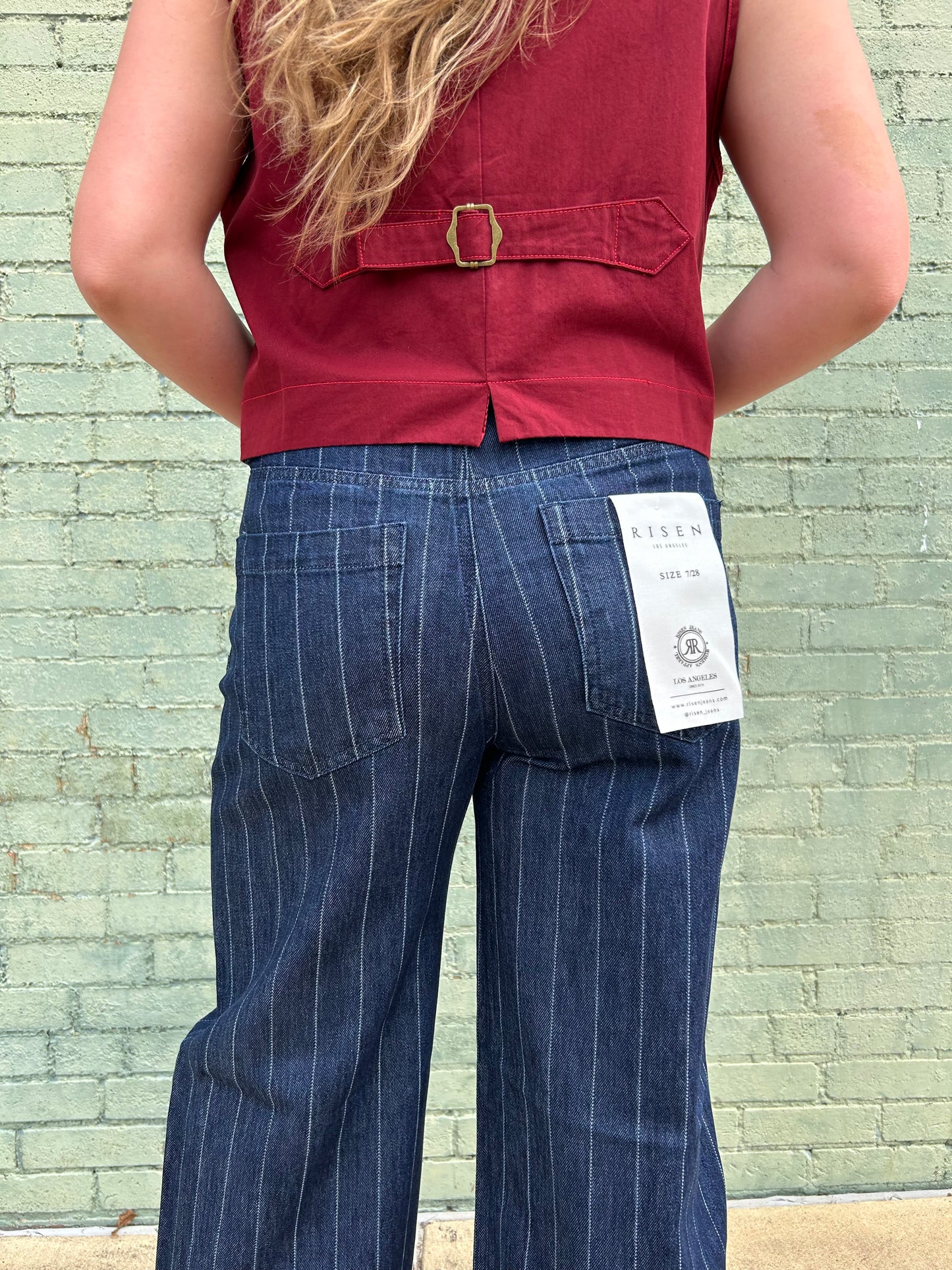 Pless Stripe Jeans