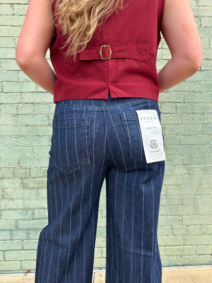 Pless Stripe Jeans