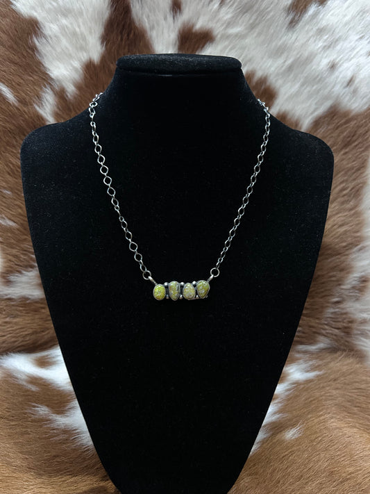 Palomino 4 Stone Necklace