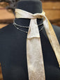 Ivory Jacquard Twilly