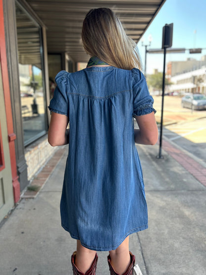 Shari Denim Dress