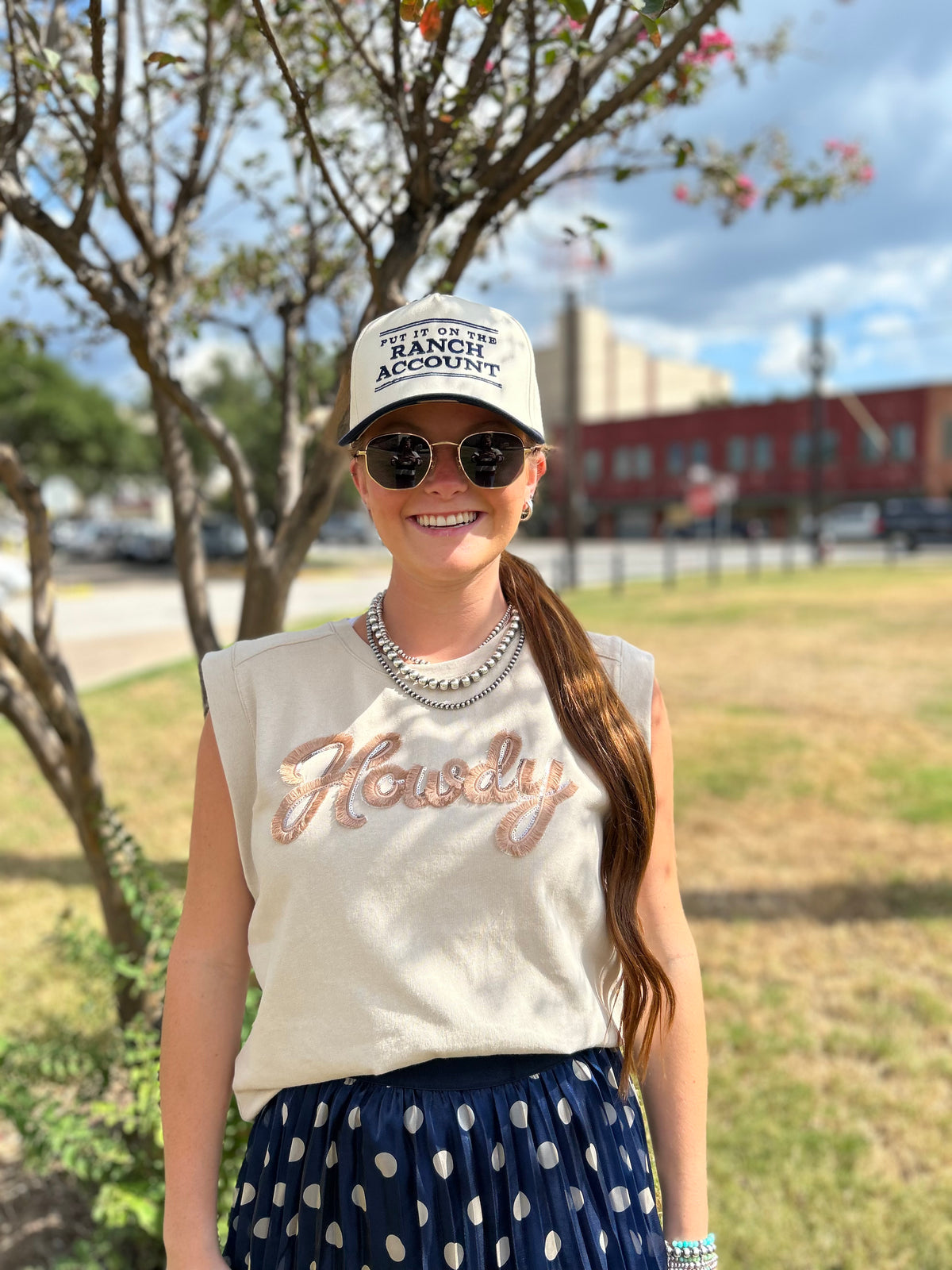 Howdy Sequin Top