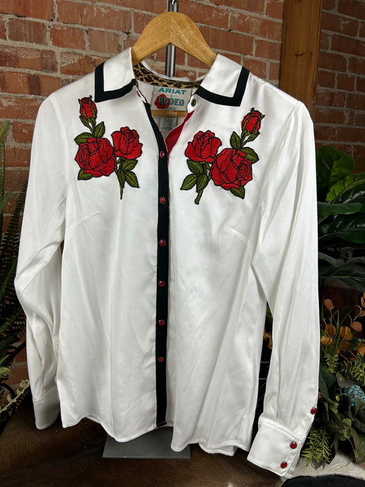 Rodeo Quincy Rose Button Down