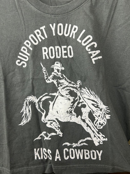 Kiss A Cowboy Tee