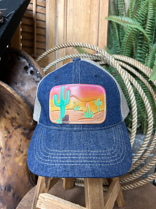 Saguaro Cap On Denim