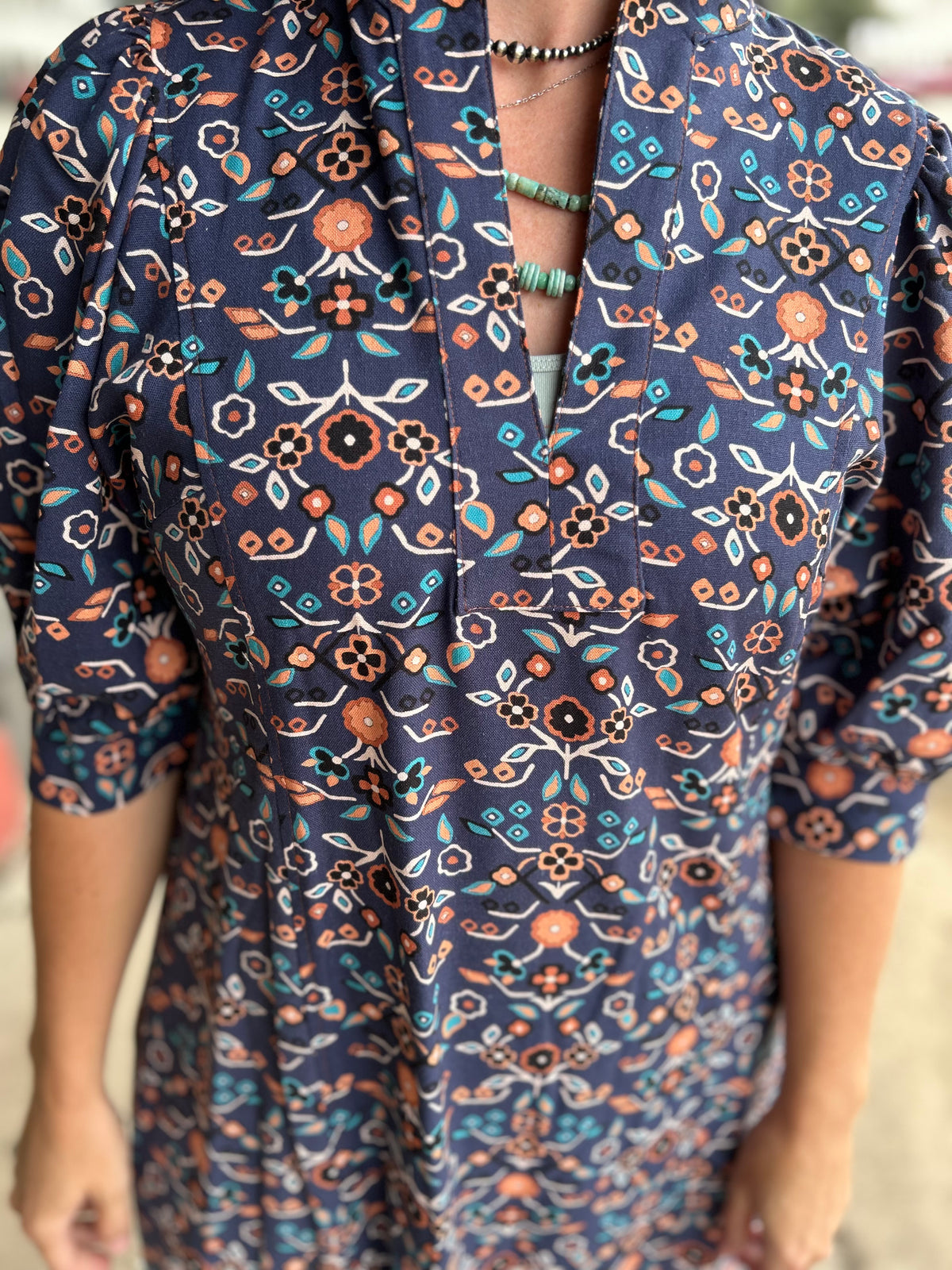 Midi Popover Dress