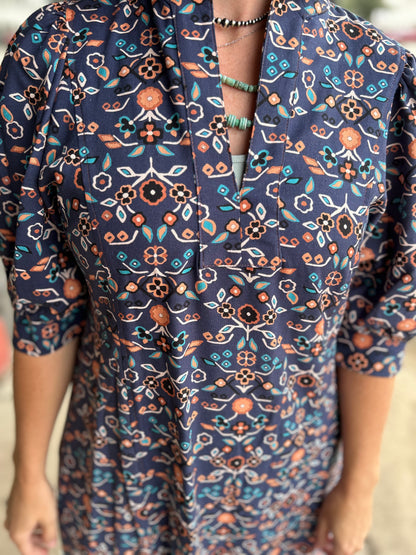 Midi Popover Dress