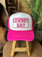 Cowboy Hat Trucker Cap