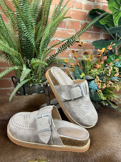 Grey Josephine Slide