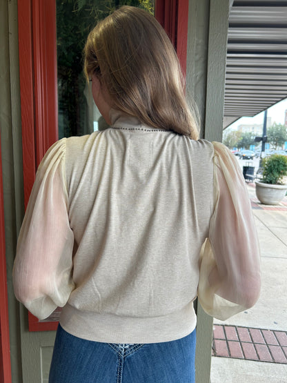 Lasso The Night Top - Nude