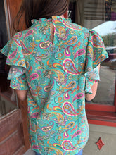 Load image into Gallery viewer, Paisley Paradise Blouse