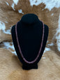 Deep Purple Spiney Necklace