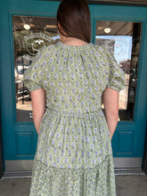 Load image into Gallery viewer, 3 Print Smocked Dress