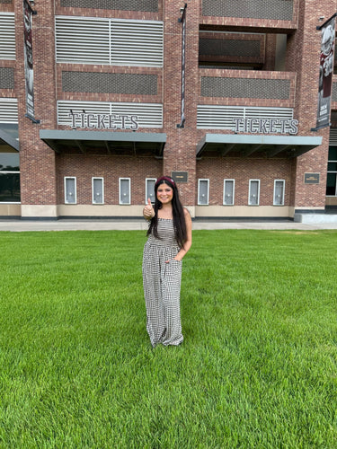Squared Up Jumpsuit