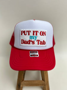Dad's Tab Trucker Cap