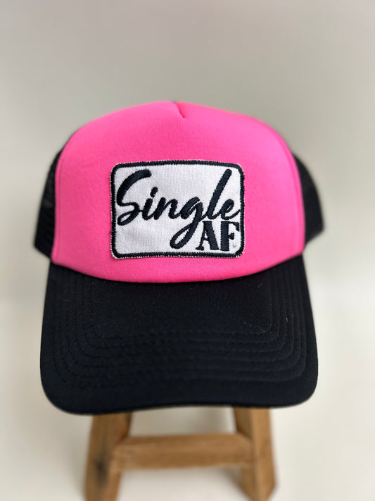 Single Af Trucker Cap