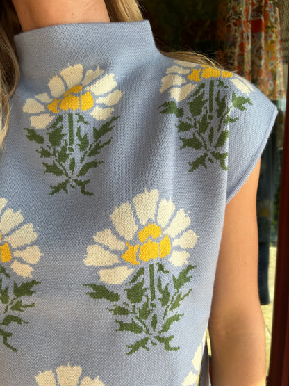 Flower Sweater Top