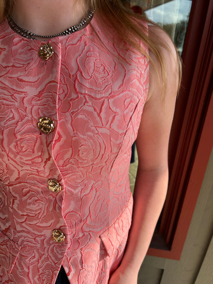 Rosey Posey Top