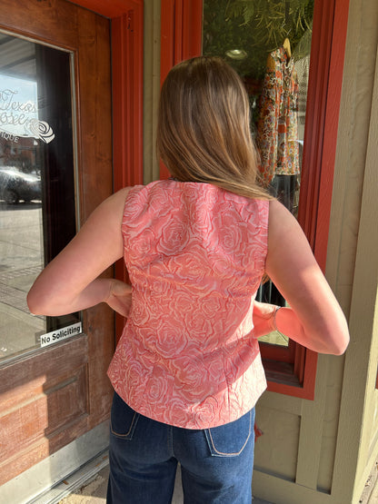 Rosey Posey Top