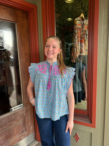 Ivanna Top - Blue