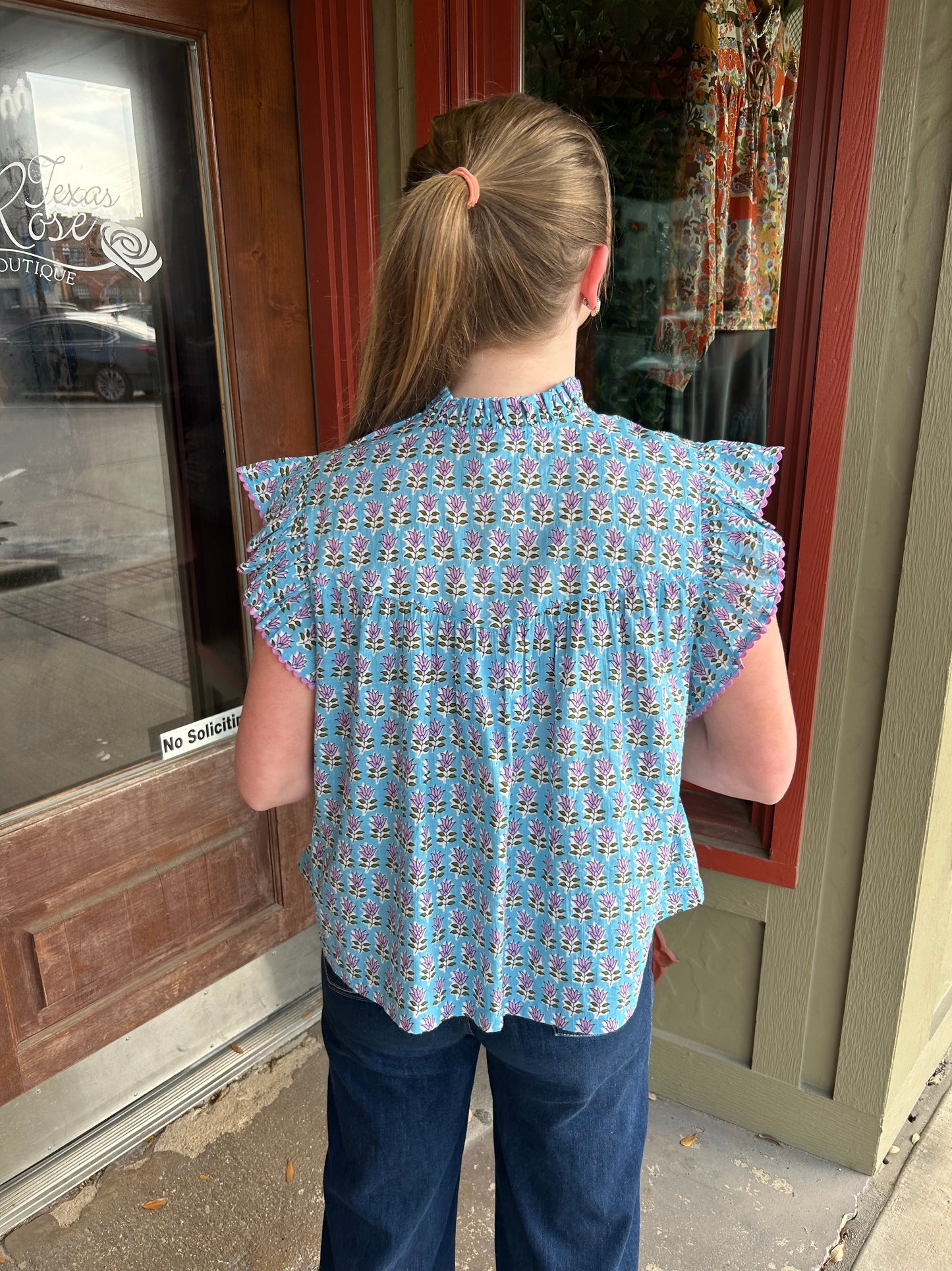 Ivanna Top - Blue