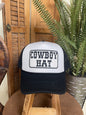 Cowboy Hat Trucker Cap