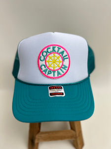 Cocktail Captain Trucker Cap