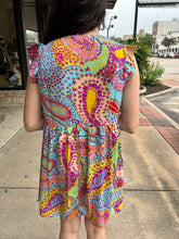 Load image into Gallery viewer, Pop Of Paisley Dress