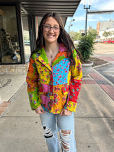 Load image into Gallery viewer, Kantha Stich Patchwork Blazer