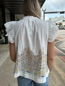 Latis Floral Top