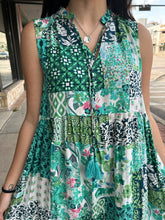 Load image into Gallery viewer, Oasis Patchwork Dress