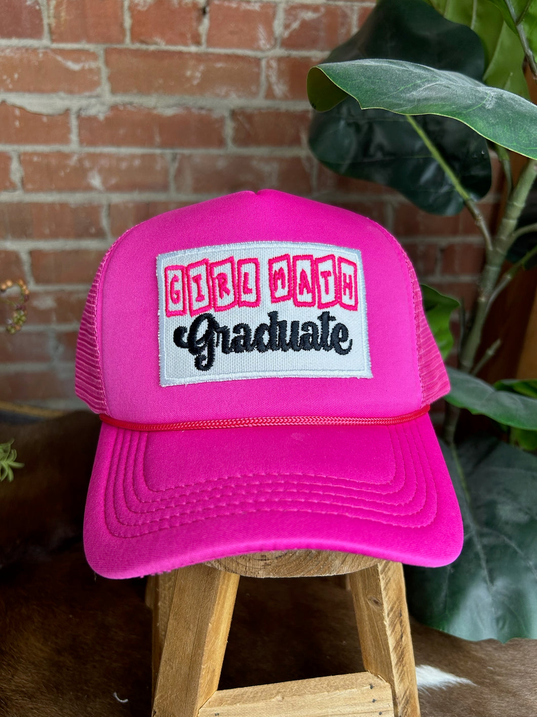 Girl Math Trucker Cap