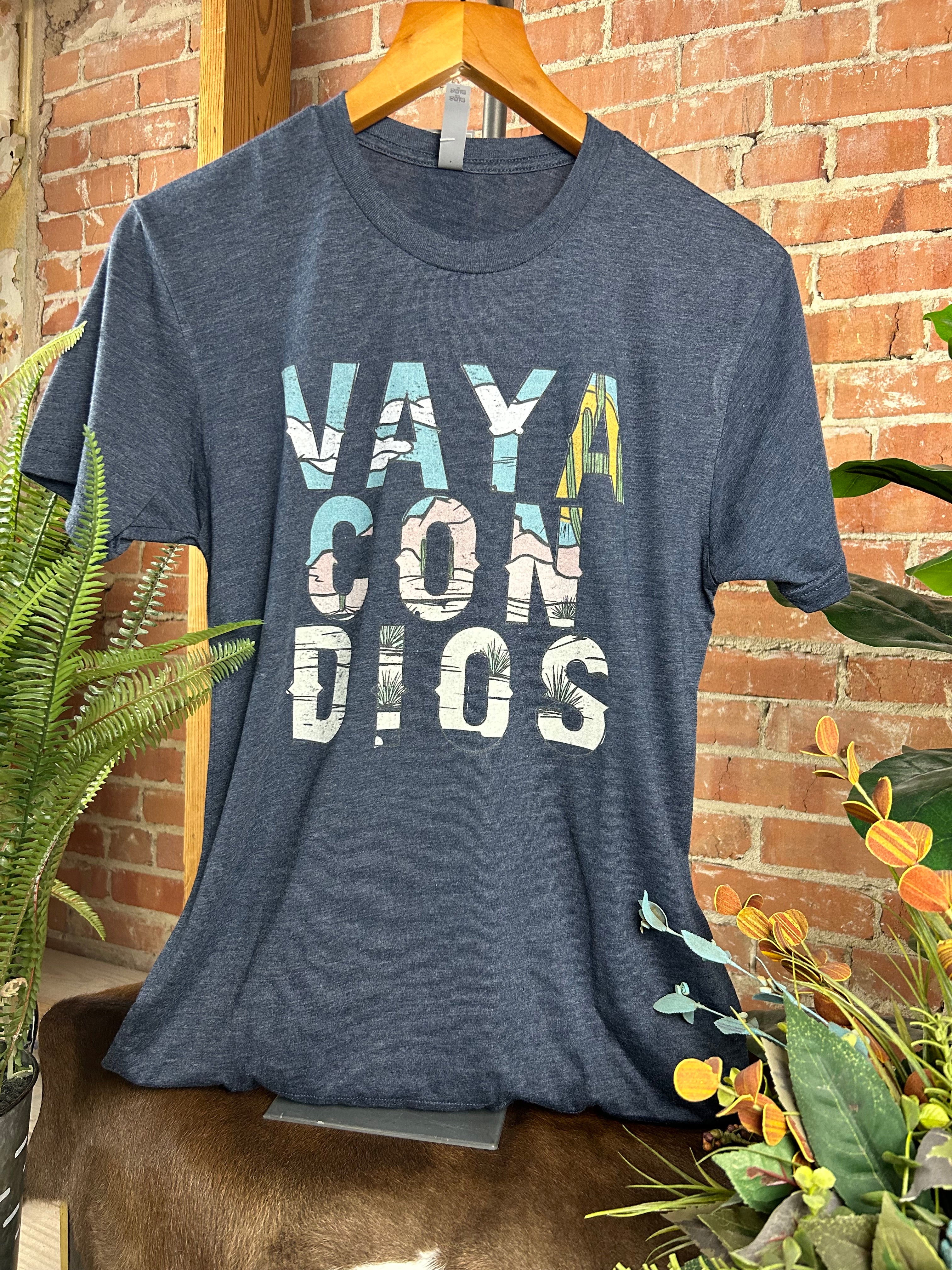 Vaya con best sale dios t shirt