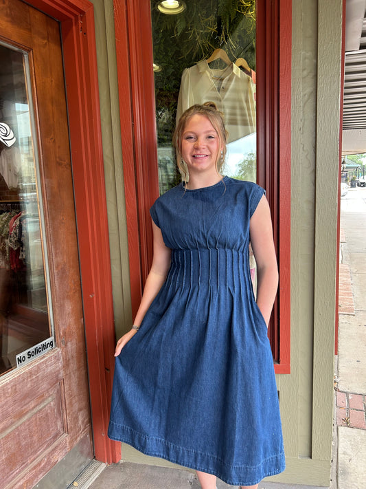 Alice Dress - Denim