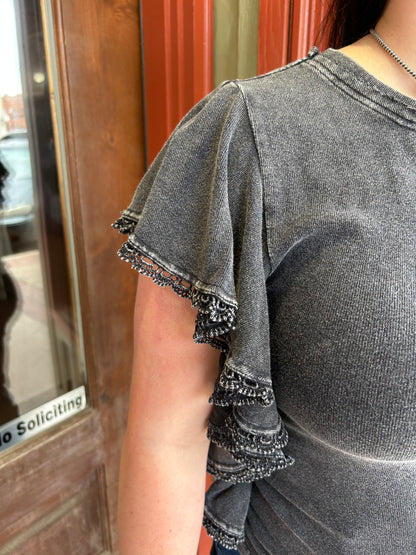 Ruffle Tee