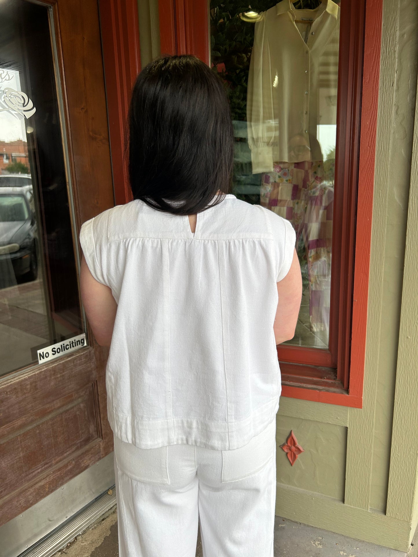 Patched Swing Top