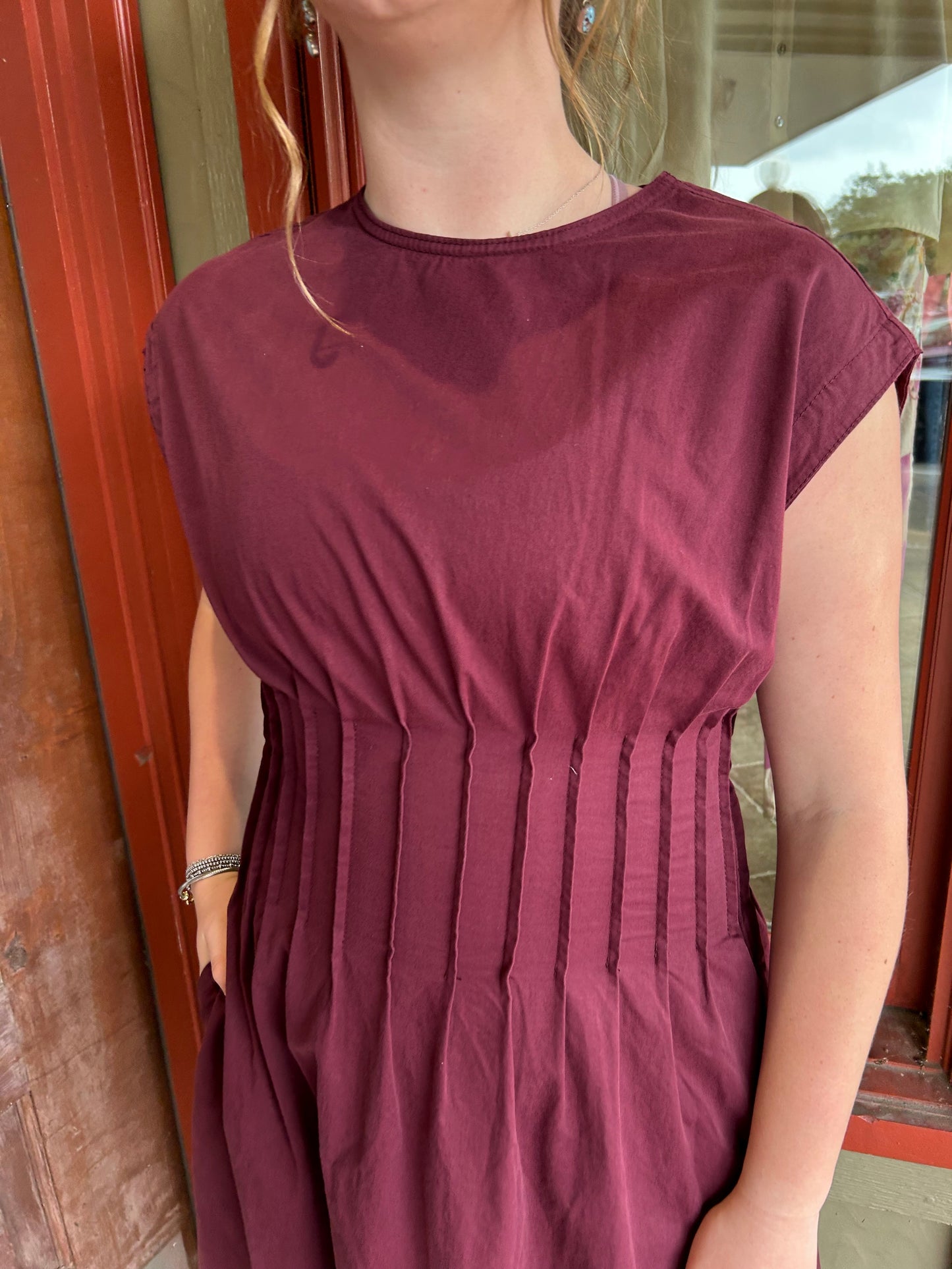 Alice Dress - Wine
