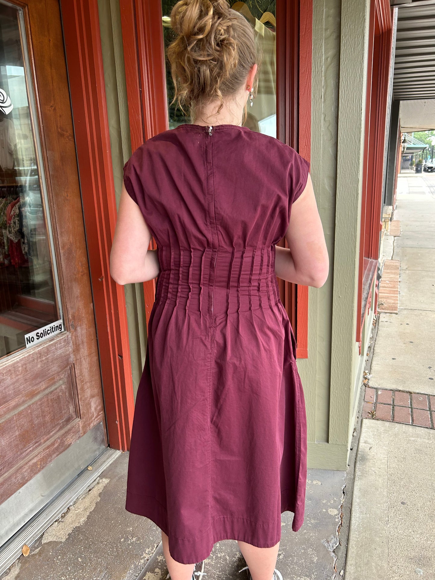 Alice Dress - Wine