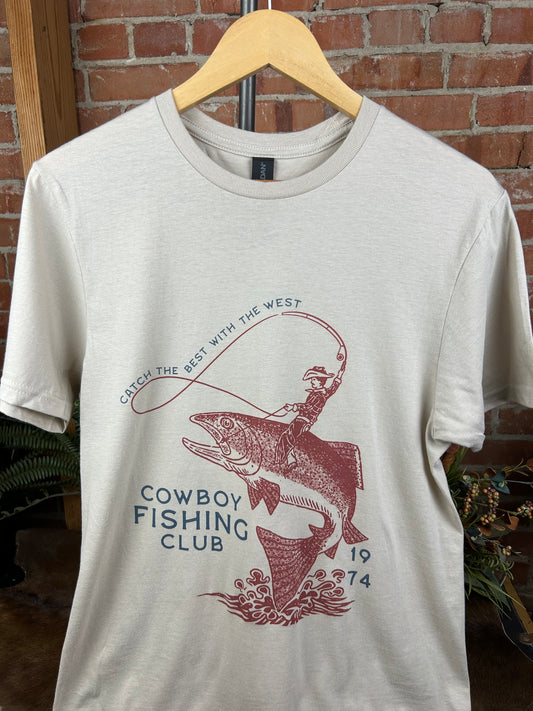 Cowboy Fishing Tee